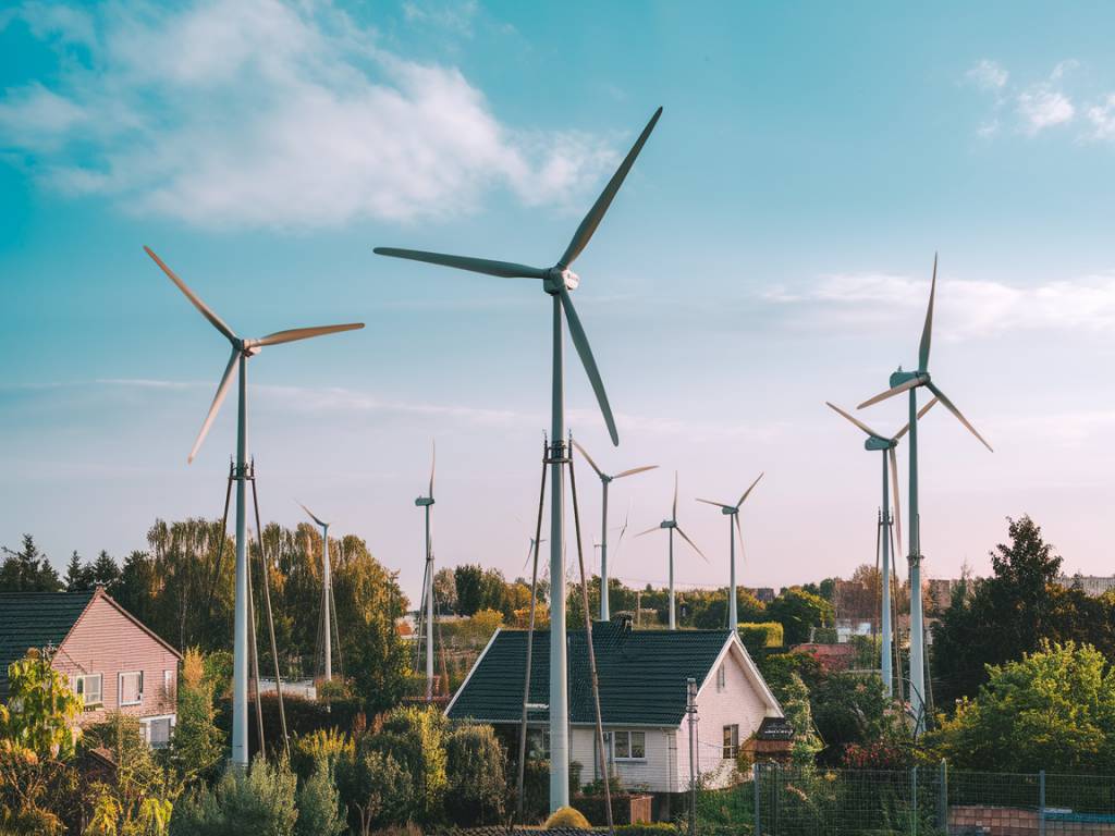 Comment fonctionne une éolienne domestique